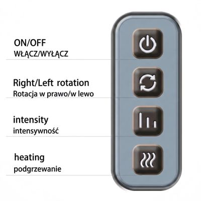 17. MEDIA-TECH MASAŻER DO STÓP Z FUNKCJĄ GRZANIA WARMING FEET MASSAGER MT6541
