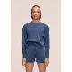 Bluza damska CASALL Peachy Crew Neck kolor granatowy