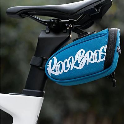 2. Torba rowerowa Rockbros G007 Flash Journey podsiodłowa 0.8 l - niebieska