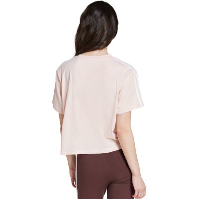 8. Koszulka adidas Essentials 3-Stripes Single Jersey Crop Top W IY4227