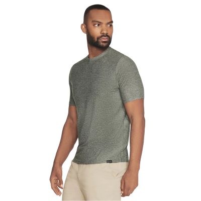 3. Skechers Go Dri All Day Tee TS107-GNBK Zielone L