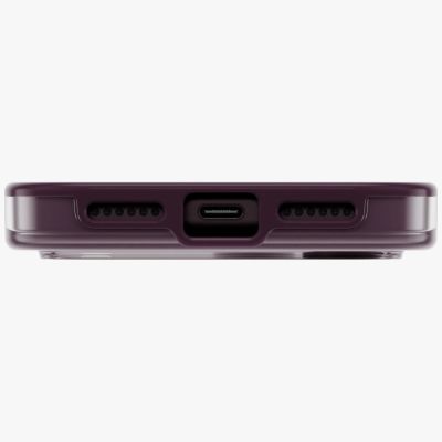 5. Etui UNIQ Clario Magclick Charging eco na iPhone 18 Pro Max / 17 Pro Max - fioletowe