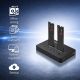 3. Qoltec Stacja dokująca dysków SSD M.2 NVMe| PCIe | USB-C | 20Gb/s | DUAL 2 x 8TB | klonowanie offline
