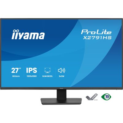 23. iiyama ProLite X2791HS-B1 monitor komputerowy 68,6 cm (27") 1920 x 1080 px Full HD LED Czarny