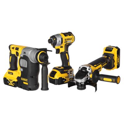 30. ZESTAW ELEKTRONARZĘDZI COMBO DEWALT DCK305P3T (DCF887+DCH273+DCG405)