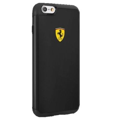 Etui Ferrari Shockproof na iPhone 6 / 6S - czarne