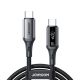 Kabel Joyroom S-A60StarTalk 100W USB-C - USB-C 1,2m - czarny