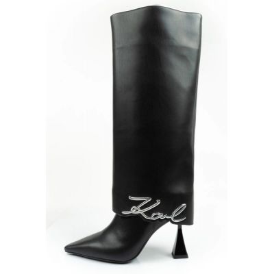 9. Buty, kozaki Karl Lagerfeld Debut II W KL32084F0X