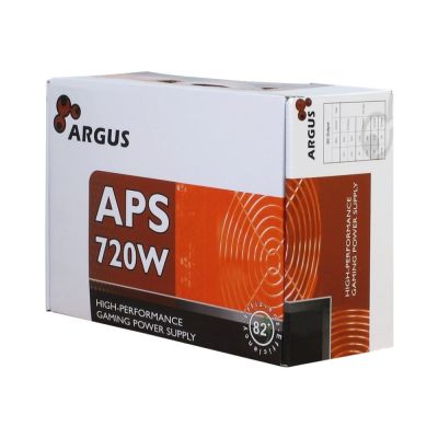 2. Inter-Tech Argus APS moduł zasilaczy 720 W 20+4 pin ATX ATX Czarny