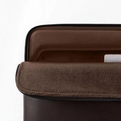 7. Torba Tech-Protect Fleece na laptopa 13-14" - brązowa