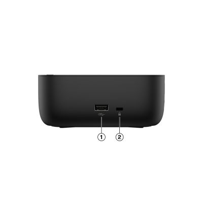24. Stacja dokująca + zasilacz HP USB-C Dock G6 100W czarna 9X3V1UT#ABB