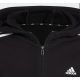 3. Bluza adidas Essentials 3 Stripes Full-Zip Hoodie Jr IC3634