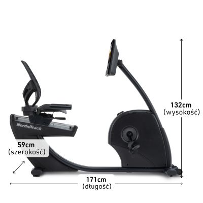 13. Rower programowany poziomy Nordictrack G10 NTEX14925