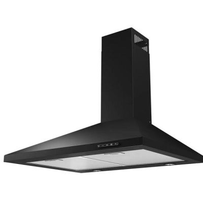 2. Okap AKPO WK-4 CLASSIC MINI 60 CZARNY PÓŁMAT / T300 / GU10 / CZARNY DF102 / SREBRNY FILTR