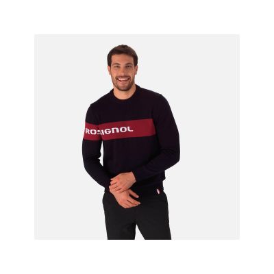 Sweter ROSSIGNOL Band Knit granatowy