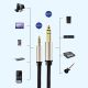 7. Kabel Ugreen AV127 10625 audio TRS mini jack 3,5mm / jack 6,35mm 1m - szary