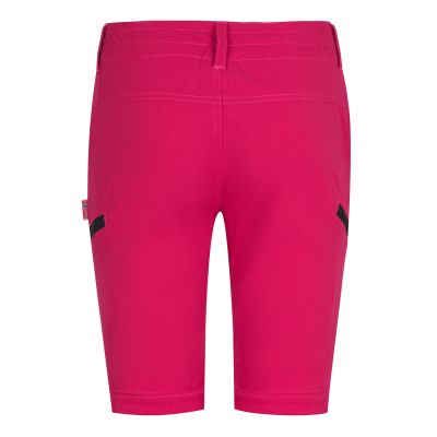 4. Spodnie zapinane na zamek dziecięce dla chłopca/dziewczynki Trollkids Kids Kjerag Zip-Off Pants rubine/anthracite (177-405)