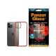 Etui PanzerGlass Mandarin Clear Case na iPhone 12 / 12 Pro- przezroczysto-czerwone