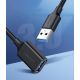 11. Ugreen kabel przewód przedłużacz przejściówka USB 3.0 (żeński) - USB 3.0 (męski) 3 m czarny (US129 30127)