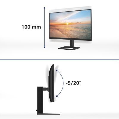 34. MONITOR PHILIPS LED 27" 27E1N1800AE/00