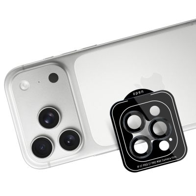 5. Szkło hartowane na obiektyw aparatu 3mk Lens Protection Pro Black na iPhone 18 Pro / 18 Pro Max