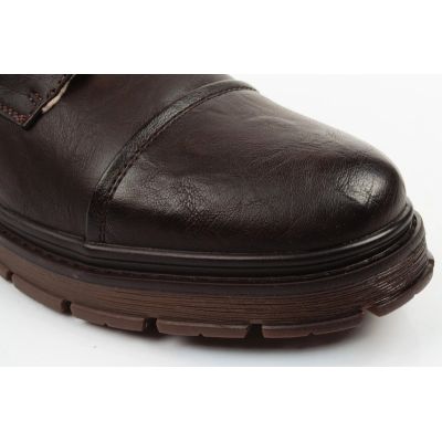 6. Wrangler buty męskie trzewiki Gillen Fur brązowe ocieplane botki modne