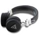 2. Słuchawki nauszne Bluetooth Guess Grained Classic Round Shape ENC - czarne