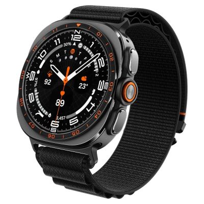 2. Pasek Spigen WBF1 na Samsung Galaxy Watch Ultra 47 mm - czarny