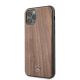 2. Etui Mercedes Wood Line Walnut na iPhone 11 Pro Max - brązowe