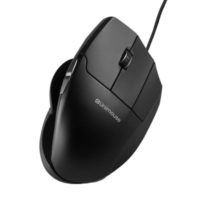 2. Myszka Contour Design Unimouse Prawa ręka, przewodowa, prawa strona, konstrukcja pionowa, USB Type-C, 4000 DPI