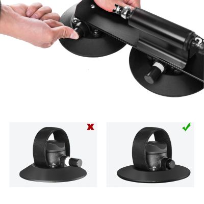 3. Bagażnik dachowy Rockbros XP1001 na przyssawkach na 1 rower - czarny
