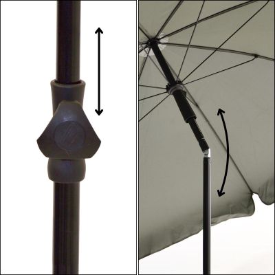 24. PARASOL OGRODOWY 185CM ZIELONY