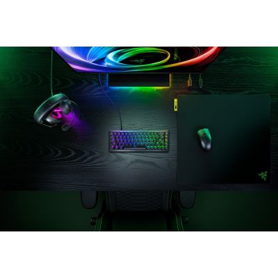 5. Razer Huntsman V3 HE Magnetic Mini 65% 8KHz klawiatura Gaming USB QWERTY Angielski Czarny
