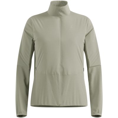 8. Kurtka hybrydowa Odlo Jacket ESSENTIAL INSULATOR HYBRID szara