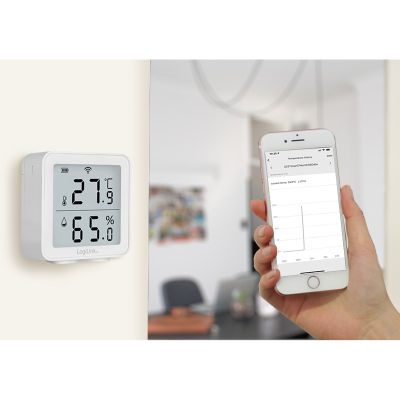 5. LogiLink SC0116 higrometr i psychrometr Wewnętrzna Higrometr elektroniczny Biały