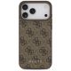 3. Etui Guess 4G Classic na iPhone 17 Pro Max - brązowe