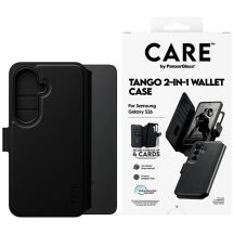 Etui CARE by PanzerGlass Tango 2w1 Wallet na Samsung Galaxy S26 - czarne