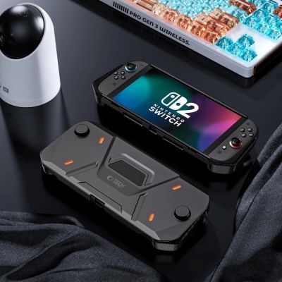 11. Etui Tech-Protect Carbonox na Nintendo Switch 2 - czarne