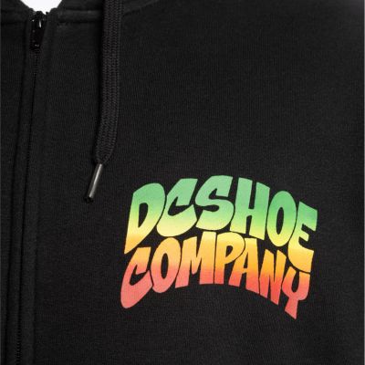 3. DC Hot Box Zip Hoodie ADYSF03146-KVJ0 Czarne L