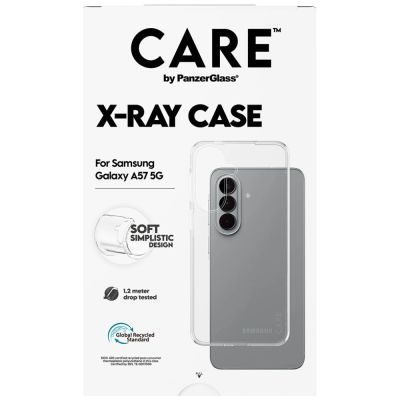 3. Etui CARE by PanzerGlass Fashion X-Ray na Samsung Galaxy A57 - przezroczyste