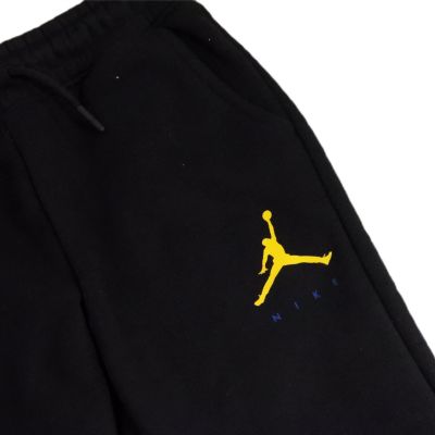 3. Spodnie dresowe dziecięce Air Jordan Kids JDB Jumpman Czarne - 85A678-023