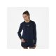 8. Bluza Rossignol W LOGO SWEAT FZ HOOD FL granatowy