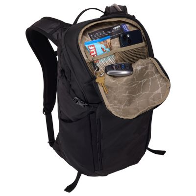 12. Thule Alltrail TAHP222 Black plecak Plecak podróżny Czarny Poliester