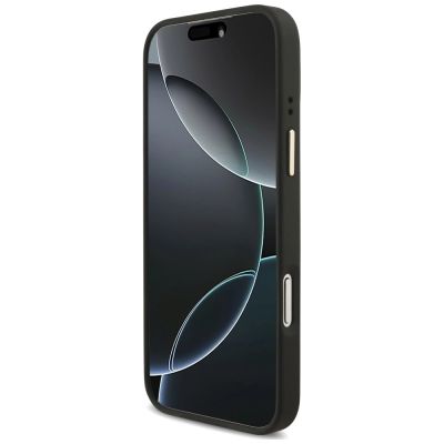 5. Etui Guess 4G Big 4G Classic Logo Big Strap Metal Buttons na iPhone 18 Pro Max / 17 Pro Max - czarne