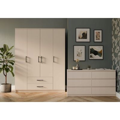 6. SZAFA ROMANA 160X205 KASZMIR BEZ LUSTRA KOMPLET