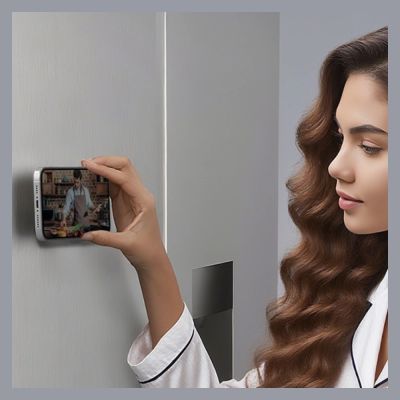 3. Ring SODI ST04 dwustronny magnetyczny z MagSafe - srebrny