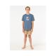 2. Koszulka RIP CURL Raw Energy Frame Tee - Boy granatowy