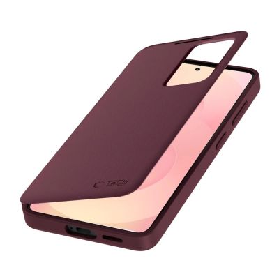 3. Etui Tech-Protect Smart Wallet na Samsung Galaxy S26 - bordowe