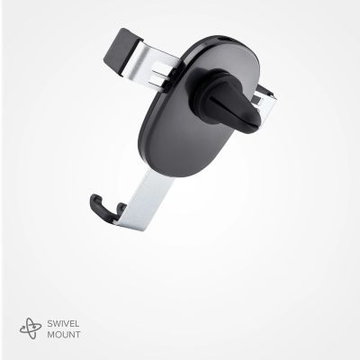 5. Uchwyt na smartfona SBS TESUPPCLIPGRAVK na kratkę nawiewu, grawitacyjny - czarny