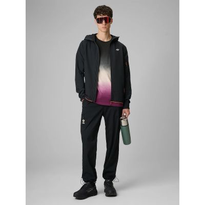 4. T-shirt relaxed z nadrukiem męski 4F 4FRSS26TTSHM3815-20A